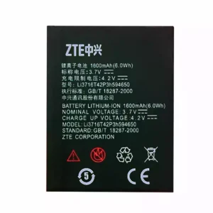 Baterie LI3716T42P3H594650 pentru ZTE U930,U970,u817,U807,V956,N818,u795+,N881E