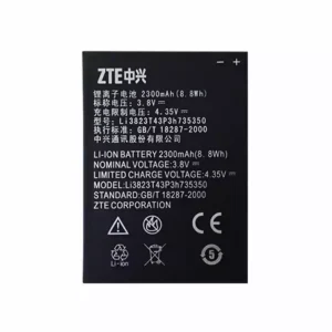 Baterie Li3823t43p3h735350 pentru ZTE Q802t,v975,N986,Q801L,Q801U,u988s,n986