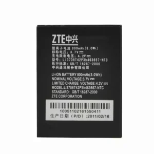 Baterie Li3708T42P3h463657 pentru ZTE F290,N281,Z221,Z222