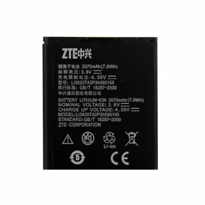 Baterie Li3820T43P3h585155 pentru ZTE N983,V983,U960E,Z998,Z930C,Z930L,N9510,N9511,Z796C