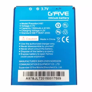 Baterie pentru GFIVE president A97