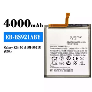 Baterie EB-BS921ABY pentru Samsung Galaxy S24 5G