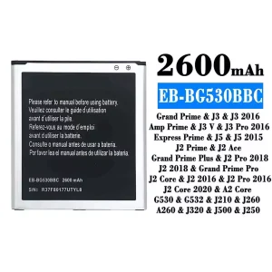 Baterie EB-BG530BBC pentru Samsung J3/J3 2016/J3 Pro 2016/J5/J5 2015