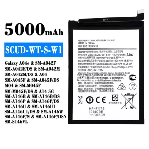 Baterie SCUD-WT-S-W1 pentru Samsung Galaxy A04e/A14 5G
