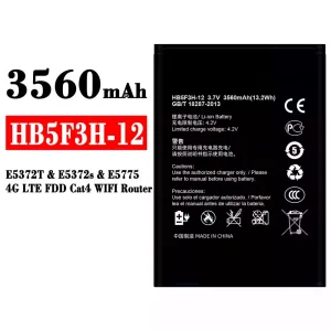 Baterie HB5F3H-12 pentru HUAWEI E5372T / E5372s / E5775 / 4G LTE FDD Cat4 WIFI Router