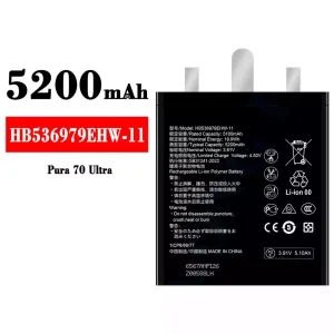 Baterie HB536979EHW-11 pentru HUAWEI Pura 70 Ultra