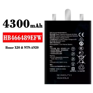 Baterie HB466489EFW pentru HUAWEI Honor X20
