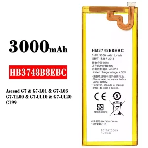 Baterie HB3748B8EBC pentru HUAWEI Ascend G7