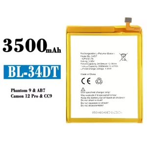 Baterie BL-34DT pentru Tecno Phantom 9/ Camon 12 Pro