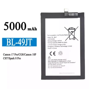 Baterie BL-49JT pentru Tecno Camon 17 Pro / Camon 18P / Spark 8 Pro