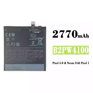 Baterie B2PW4100 pentru Google Pixel 5.0 / Nexus S1 / Pixel 1