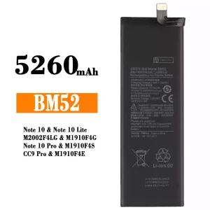 Baterie BM52 pentru Xiaomi Note 10,Note 10 Lite,Note 10 Pro / CC9 Pro