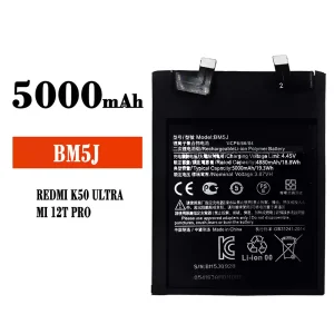 Baterie BM5J pentru Xiaomi Redmi K50 ultra / MI 12T Pro