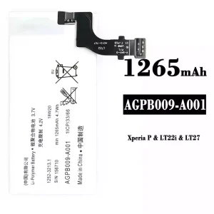 Baterie AGPB009-A001 pentru Sony Xperia P/ LT22i / LT27