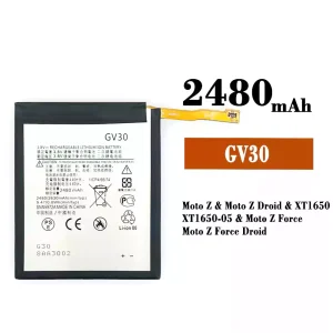 Baterie GV30 pentru Motorola Moto Z / Moto Z Droid / Moto Z Force / Moto Z Force Droid