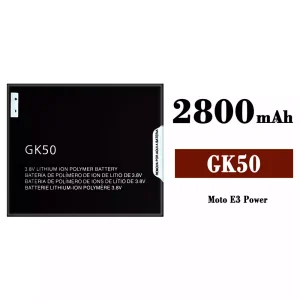 Baterie GK50 pentru Motorola E 3 Power