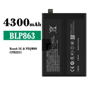 Baterie BLP863 pentru OPPO RENO 6 5G