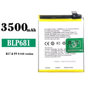 Baterie BLP681 pentru OPPO R17 / F9 4+64 version