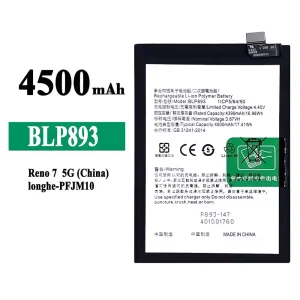 Baterie BLP893 pentru OPPO Reno 7