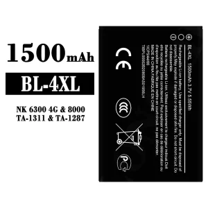 Baterie BL-4XL pentru Nokia NK 6300 4G/8000