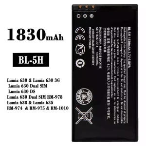 Baterie BL-5H pentru Nokia Lumia 630 / Lumia 638 / Lumia 635 / RM-974 / RM-975 / RM-1010