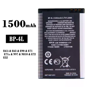Baterie BP-4L pentru Nokia E61i/E63/E90/E71/E71x/N97/N810/E72/E52