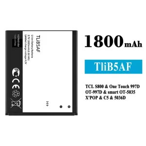 Baterie TliB5AF pentru Alcatel TCL S800/One Touch 997D
