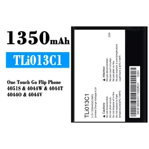 Baterie TLi013C1 pentru Alcatel One Touch Go Flip Phone 4051S/4044W/4044T/4044O/4044V