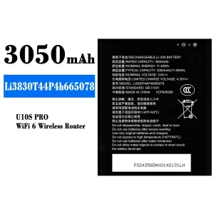 Baterie Li3830T44P4h665078 pentru ZTE U10S Pro