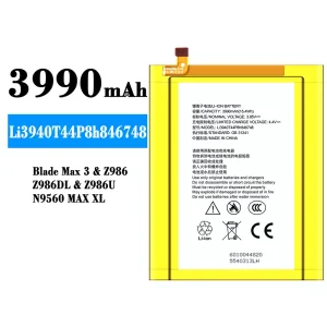Baterie Li3940T44P8h846748 pentru ZTE Blade Max 3