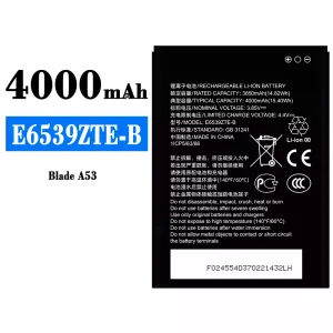 Baterie E6539ZTE-B pentru ZTE Blade A53