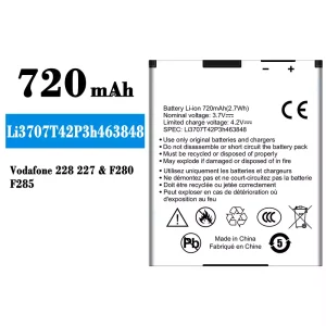 Baterie Li3707T42P3h463848 pentru ZTE Vodafone 228 227/F280/F285
