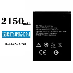 Baterie Li3821T43P3h745741 pentru ZTE Blade L5 Plus
