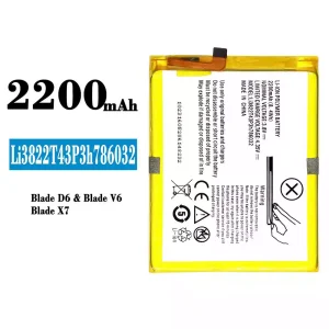 Baterie Li3822T43P3h786032 pentru ZTE Blade D6/Blade V6/Blade X7