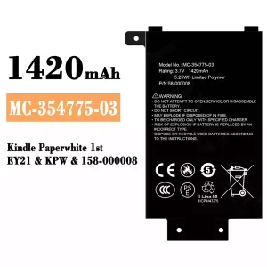 Baterie MC-354775-03 pentru Amazon Kindle Paperwhite 1st /158-000008