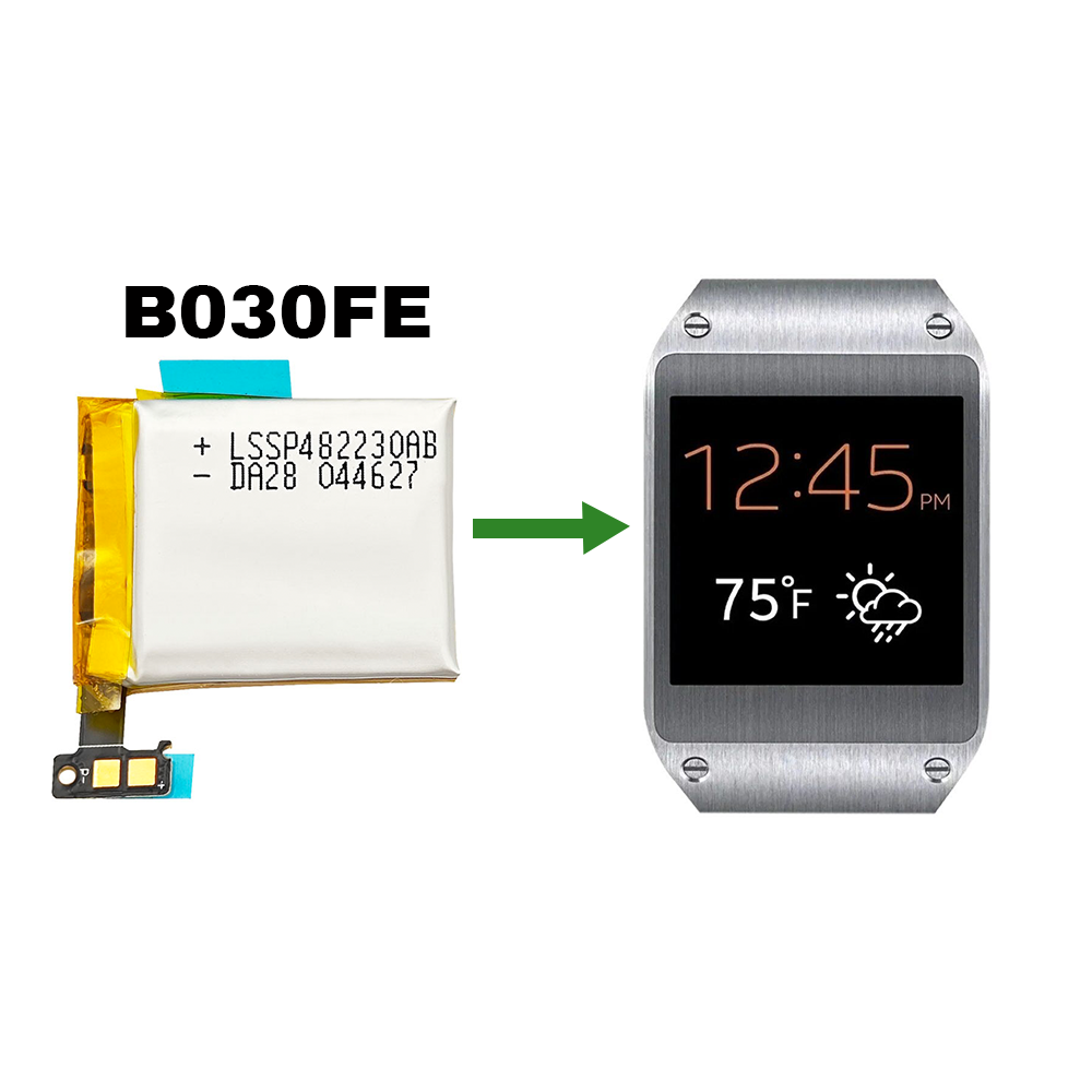 Baterie de schimb B030FE pentru Samsung Galaxy Gear 1,Galaxy V700,Galaxy SM-V700 - imagine 4