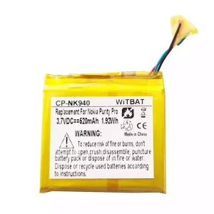 Baterie de schimb pentru căști Nokia Purity Pro,BH-940,P383443