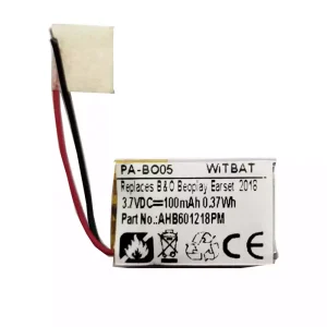 Baterie de schimb pentru căști B&O Beoplay Earset 2018,Jabra Talk 15 SE,AHB601218PM