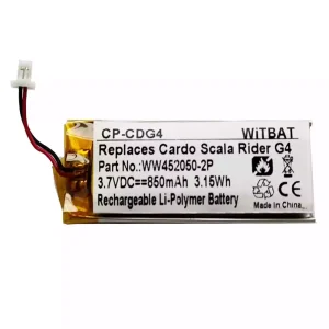 Baterie de schimb pentru căști BAT00004,BAT00002,WW452050-2P,WW452050PL-2PC