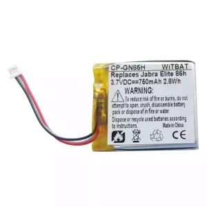 Baterie de schimb pentru căști Jabra Elite 85h,Jabra Elite 75t,Evolve2 85,PL661935V