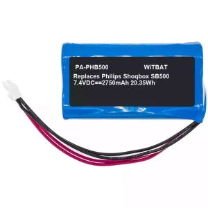 Baterie de schimb pentru difuzor Philips ShoqBox SB500